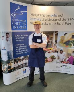 Commis chef apprenticeship student Jake Garland